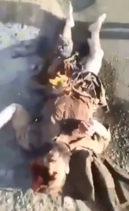 WAR: Bodies of Taliban Fighters Set on Fire