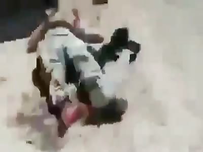 Aftermath of Taliban ambush attack