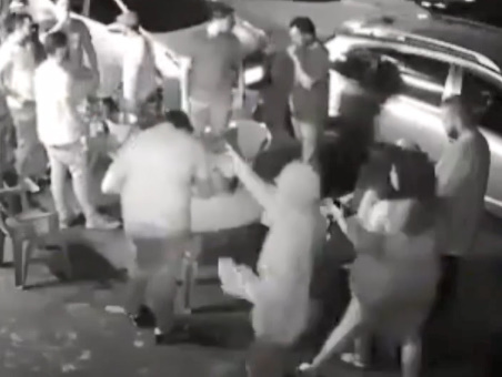 Point Blank Range Job Outside Nightclub