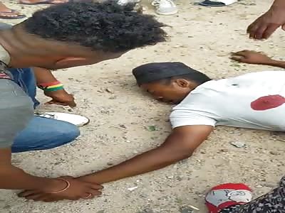 Gang shooting in Cape Town, Ocean View 