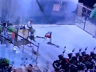 Moronic Guard Shoots Himself While Sleeping on the Job