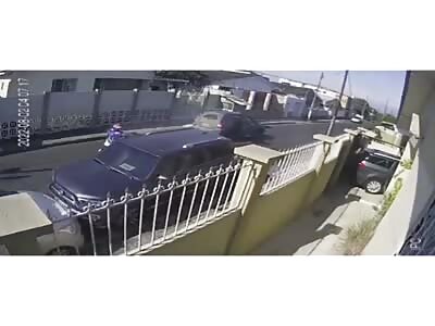 Executed with a rifle