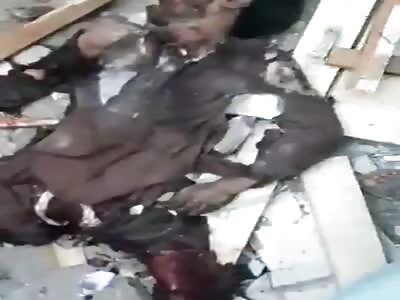 Taliban member killed in explosion (full video)