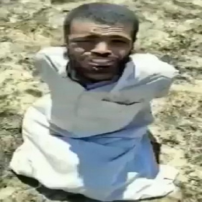 Terrorist Executed By Egypt Army Soldiers.