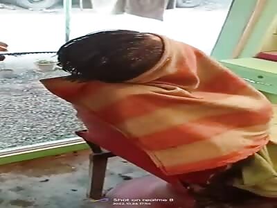 Fire haircut gone wrong 