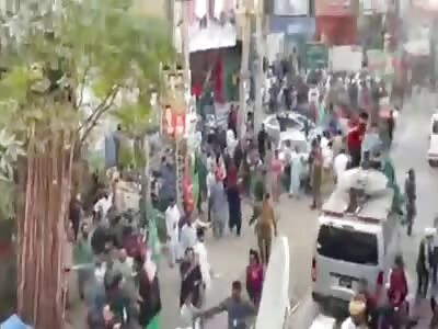 attack on former prime minister of Pakistan