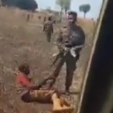 Oromo Military Armed Forces Wearing Ethiopian Military Uniforms Shoot an Amhara Farmer (Ethiopia)