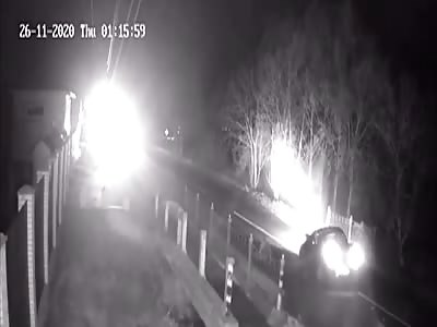 Driver ejected from car 