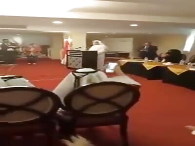 Saudi Arabia Diplomat Drops Dead During Press Conference