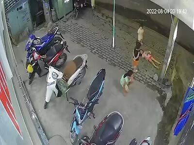 Girl Electrocuted While Playing