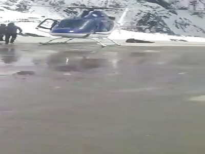 DAMN: Politician Killed by Helicopter's Blade