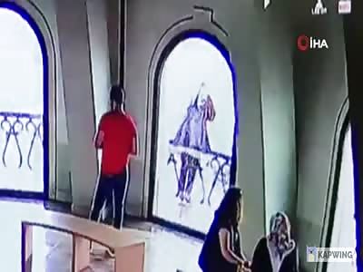 Turkey galata towers suicide.