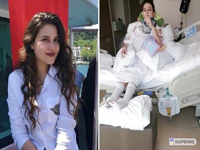 Turkey: pedestrian crossing road hit by speeding car.