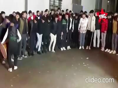 turkey:the dancing crowd car crashed