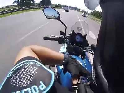 Interception of a stolen car. Can they catch the thief?