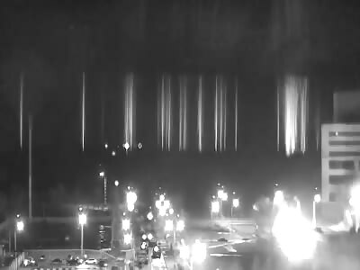 Zaporizhzhia Ukraine Nuclear powerplant shelling fire (part 1)