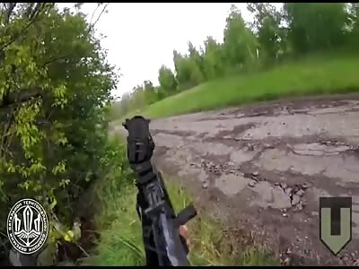 Ukrainian fighters of the Kharkiv