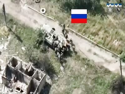 Great Birdseye View of Brutal Battle