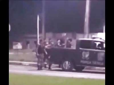 Brazilian Cops Make An Arrest