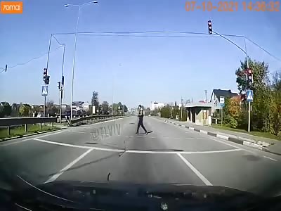 Russian Ambulance accident