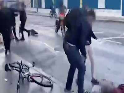 E-scooter rider pushes man after allegedly knocking down pensioner