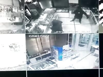 DAMN:  Russian Man Attacks with a Metal Pipe From Behind.