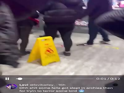 This guy was harassing this girl