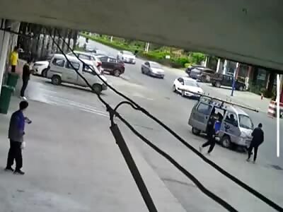 VAN kill pedestrian (+ aftermath)