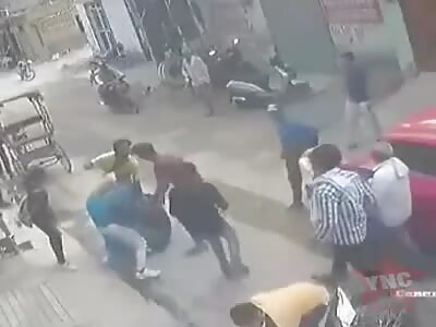 The robber didn't have a lucky day today