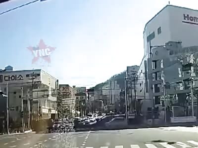 South Korea: Beautiful flight in Pusan