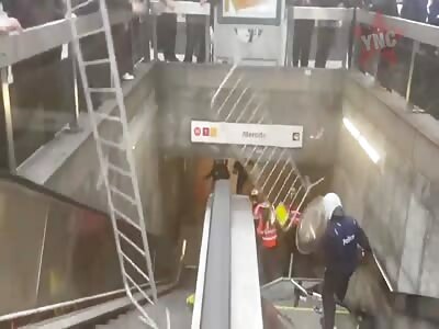 Vaccine riots in Brussels