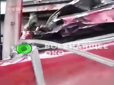 Ukraine: Terrible aftermath of an accident on the highway