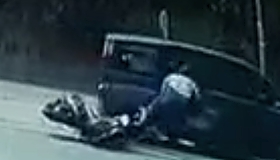 Fatal accident: Minibus vs Biker