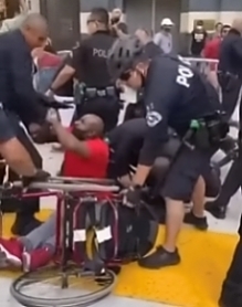 USA: So what if you're disabled, order has to be!