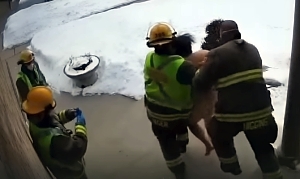 Naked & Mentally Ill Man Shocks