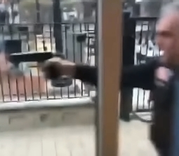 The pensioner defended himself against the criminals