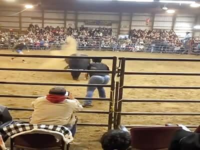 When a bull has no respect for a woman