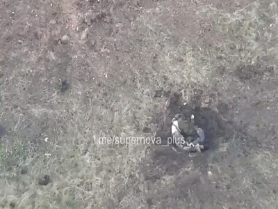 Dead Russians near Bakhmut