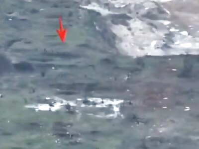 Russian positions under fire around Bakhmut