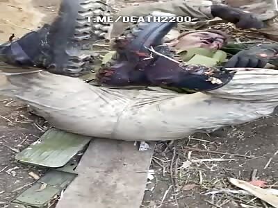 A Russian was found dead in a strange position