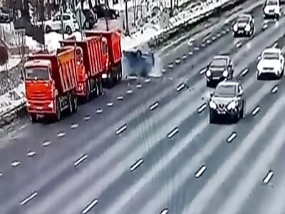 Fatal accident in Moscow, two dead