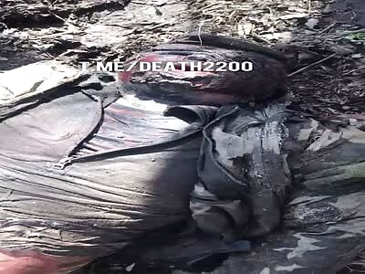 An ugly corpse, of an ugly Russian