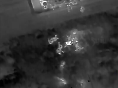 UA attack by drones on the positions of Russians