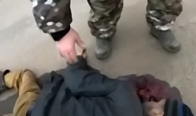 UA soldiers found wounded civilian in the street