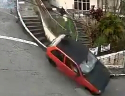 A brutal accident with a fatal end