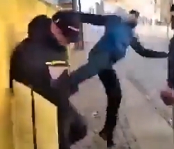 A Swedish activist tried to burn a Koran