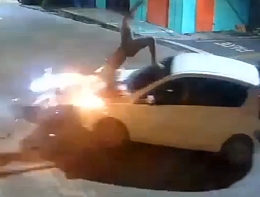 Boom! Bad luck (2 angles)