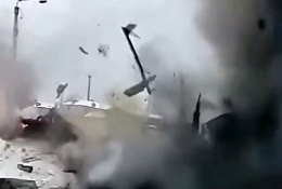 Missile strike that killed American aid worker(another video)