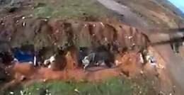 UA drone strike on Russian troops