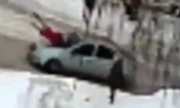 Drunk driver vs Pedestrian in Salavat